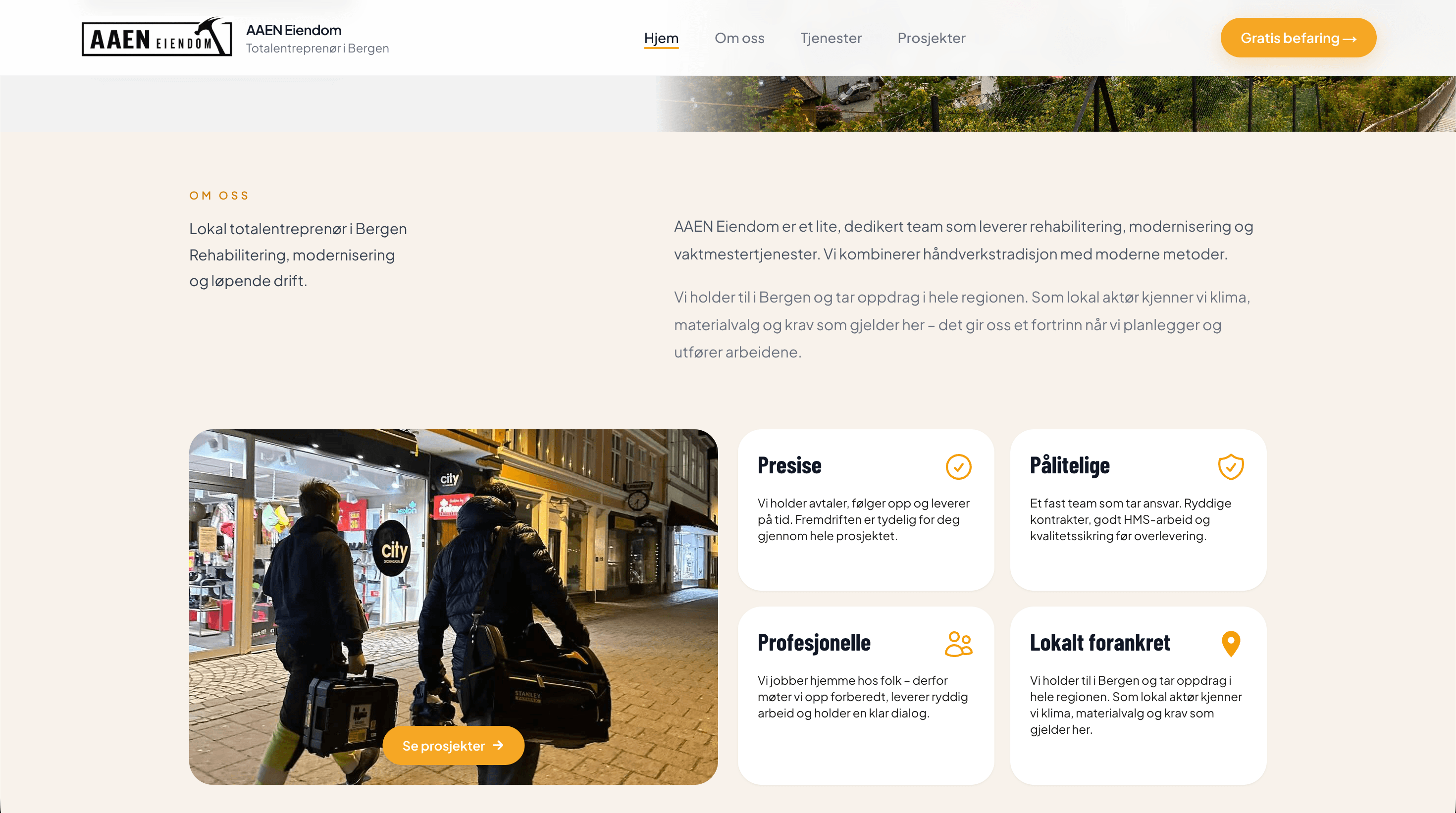 AAEN Eiendom om-seksjon